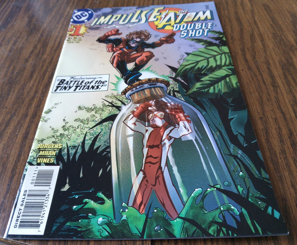 Impulse/Atom Double Shot #1 February 1998 DC Comics